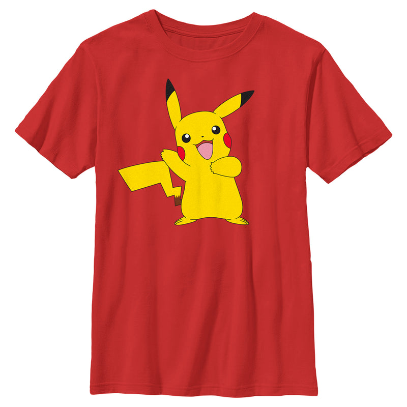 Boy's Pokemon Pikachu Happy Dance T-Shirt