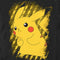 Men's Pokemon Pikachu Lightning Portrait T-Shirt