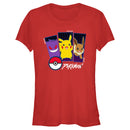Junior's Pokemon Classic Trio T-Shirt