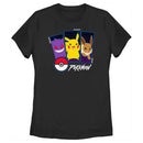 Women's Pokemon Classic Trio T-Shirt