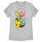 Women's Pokemon Pikachu Poke Balls T-Shirt