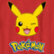 Boy's Pokemon Logo Pikachu Wink T-Shirt