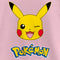 Girl's Pokemon Logo Pikachu Wink T-Shirt