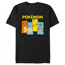 Men's Pokemon Character Boxes T-Shirt