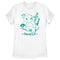 Women's Pokemon Squirtle Graffiti Outline T-Shirt