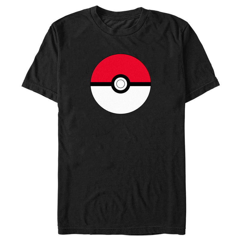 Men's Pokemon Simple Pokeball T-Shirt