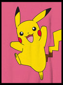 Boy's Pokemon Pikachu Happy Jump T-Shirt