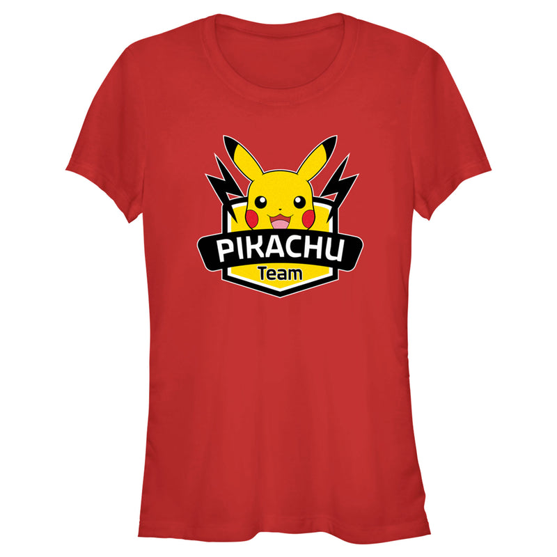 Junior's Pokemon Pikachu Team T-Shirt