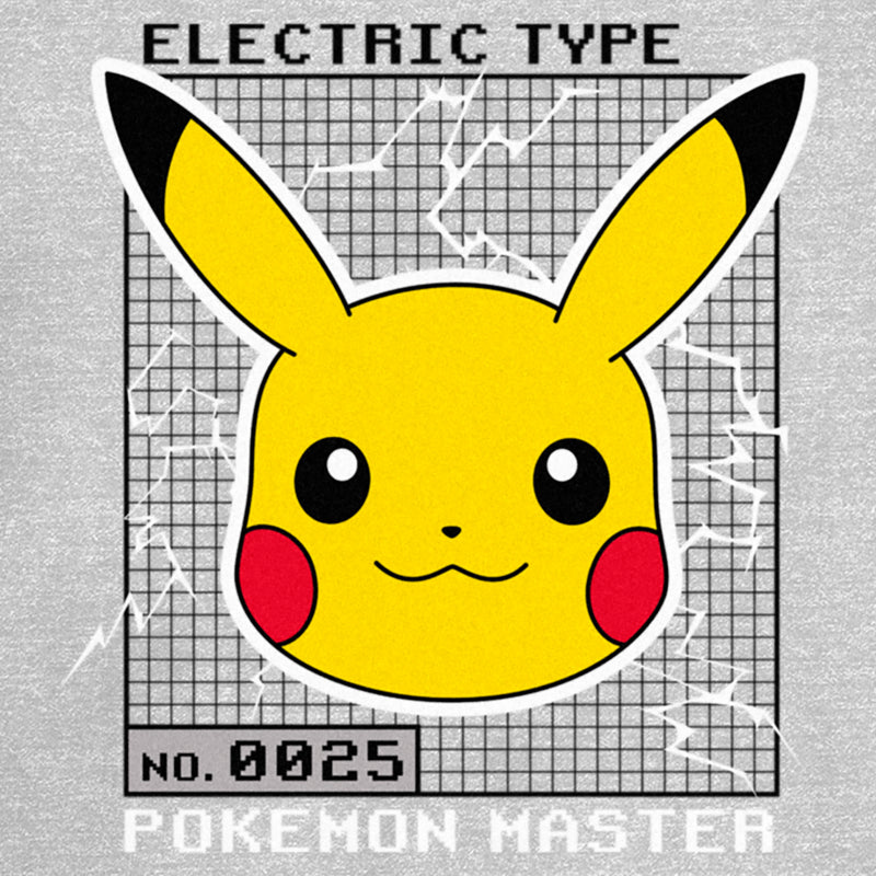 Junior's Pokemon Pikachu Electric Type T-Shirt