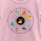 Girl's Pokemon Evolutions Wheel T-Shirt