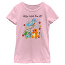 Girl's Pokemon Gotta Catch ‘Em All Flowers T-Shirt