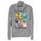 Junior's Pokemon All About Eevee Eeveeloution Cowl Neck Sweatshirt