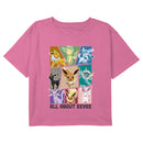 Girl's Pokemon All About Eeveelutions T-Shirt