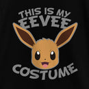 Girl's Pokemon Halloween This is my Eevee Costume T-Shirt