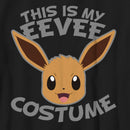 Boy's Pokemon Halloween This is my Eevee Costume T-Shirt