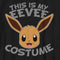 Boy's Pokemon Halloween This is my Eevee Costume T-Shirt