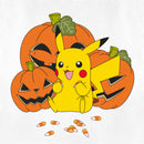 Women's Pokemon Halloween Pikachu Jack-O'-Lanterns T-Shirt