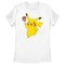 Women's Pokemon Halloween Pikachu Caramel Apple T-Shirt