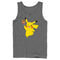 Men's Pokemon Halloween Pikachu Jack-O'-Lantern Caramel Apple Tank Top