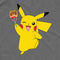 Men's Pokemon Halloween Pikachu Jack-O'-Lantern Caramel Apple Tank Top