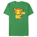 Men's Pokemon Halloween Pumpkin Pikachu T-Shirt