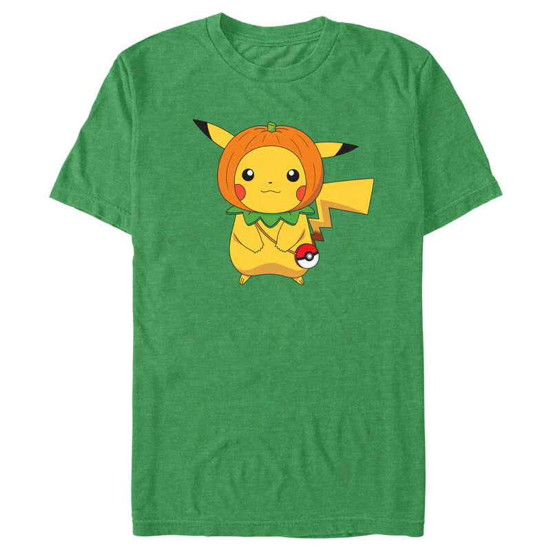 Men's Pokemon Halloween Pumpkin Pikachu T-Shirt