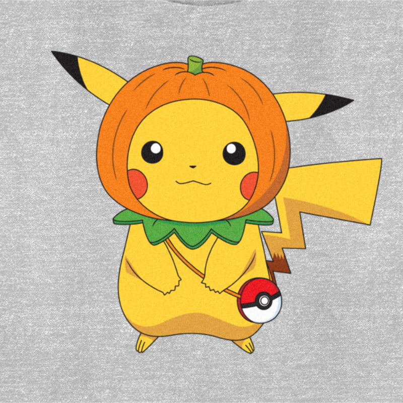 Women's Pokemon Halloween Pumpkin Pikachu T-Shirt