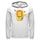 Men's Pokemon Halloween Pumpkin Pikachu Pull Over Hoodie