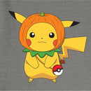 Junior's Pokemon Halloween Pumpkin Pikachu Sweatshirt