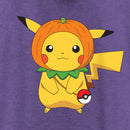 Women's Pokemon Halloween Pumpkin Pikachu Racerback Tank Top