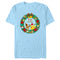 Men's Pokemon Pikachu and Eevee Happy Holidays T-Shirt