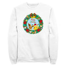 Men's Pokemon Pikachu and Eevee Happy Holidays Sweatshirt