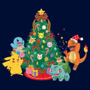 Boy's Pokemon Christmas Tree Characters T-Shirt