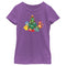 Girl's Pokemon Christmas Tree Characters T-Shirt