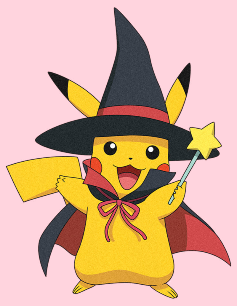 Junior's Pokemon Halloween Pikachu Witch Costume T-Shirt