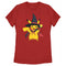 Women's Pokemon Halloween Pikachu Witch Costume T-Shirt