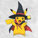 Men's Pokemon Halloween Pikachu Magic Wand Baseball Tee
