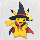 Men's Pokemon Halloween Pikachu Magic Wand Long Sleeve Shirt