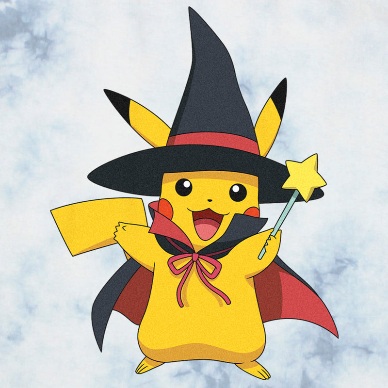 Men's Pokemon Halloween Pikachu Magic Wand T-Shirt