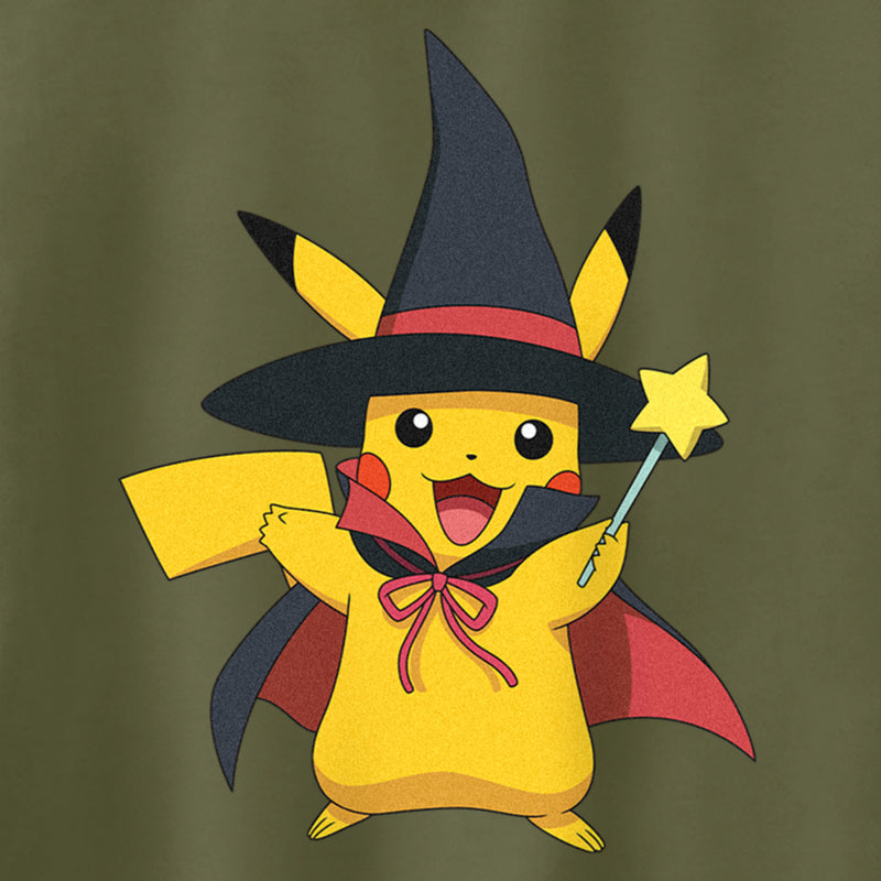 Junior's Pokemon Halloween Pikachu Magic Wand Racerback Tank Top