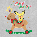 Women's Pokemon Christmas Pichu Rocker T-Shirt