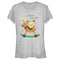 Junior's Pokemon Christmas Pichu Rocker T-Shirt