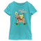 Girl's Pokemon Christmas Pichu Rocker T-Shirt