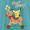 Women's Pokemon Christmas Pichu Rocker Racerback Tank Top