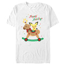 Men's Pokemon Christmas Pichu Rocker T-Shirt