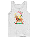 Men's Pokemon Christmas Pichu Rocker Tank Top