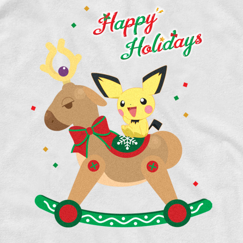 Men's Pokemon Christmas Pichu Rocker Tank Top