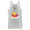 Women's Pokemon Christmas Pikachu Sleigh Racerback Tank Top