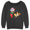 Junior's Pokemon Christmas Jigglypuff and Fennekin Stocking Sweatshirt
