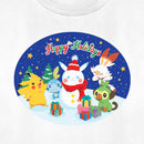 Women's Pokemon Happy Holidays Snowman Pikachu T-Shirt